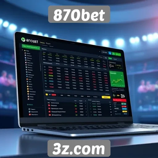 Plataforma 870bet destaca-se pela interface amigável